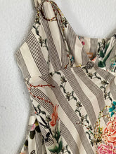 Load image into Gallery viewer, Vintage JOHN GALLIANO silk cami top all over print floral size 46