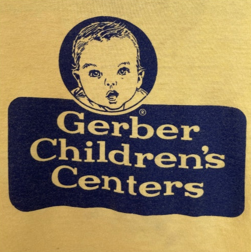 XXS/XS Vintage 80's Gerber Children's Center tee