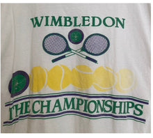 Load image into Gallery viewer, Vintage 90's WIMBLEDON tennis championships tee