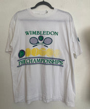 Load image into Gallery viewer, Vintage 90's WIMBLEDON tennis championships tee