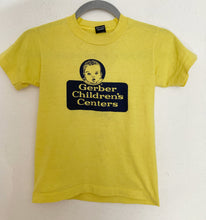 Load image into Gallery viewer, XXS/XS Vintage 80&#39;s Gerber Children&#39;s Center tee