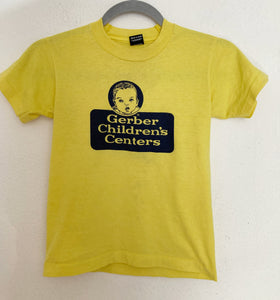 XXS/XS Vintage 80's Gerber Children's Center tee