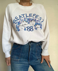 Vintage 1988 BEATLEFEST The Beatle Fan Festival  sweatshirt