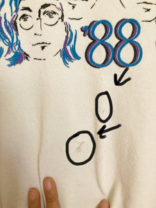Vintage 1988 BEATLEFEST The Beatle Fan Festival  sweatshirt