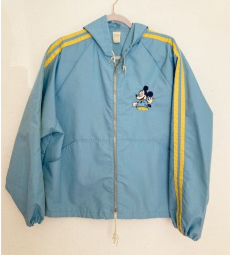 Vintage 60's 70's Mickey Mouse Disney's  zip up hoodie jacket