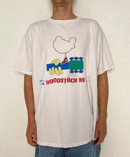 Load image into Gallery viewer, Vintage 1999 Woodstock music festival New York tee