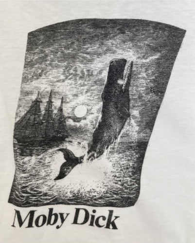 Vintage 70's Moby Dick baby tee tshirt