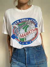 Load image into Gallery viewer, Vintage 1993 New York Marathon tee tshirt 50/50