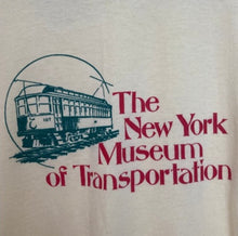 Load image into Gallery viewer, Vintage XL The New York Museum Of Transportation tee  50/50