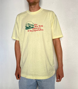 Vintage XL The New York Museum Of Transportation tee  50/50