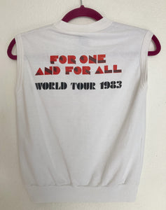 RARE 1983 DIANA ROSS For One And For All World Tour Concert tee